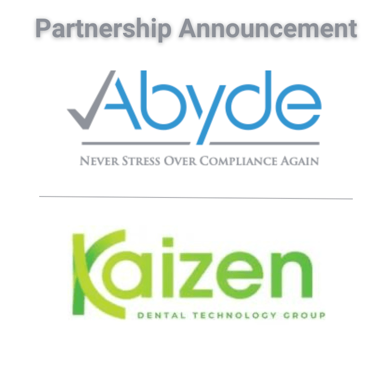 Abyde and Kaizen Tech Group Announce Partnership to Help Independent Dental Practices Comply With HIPAA Requirements