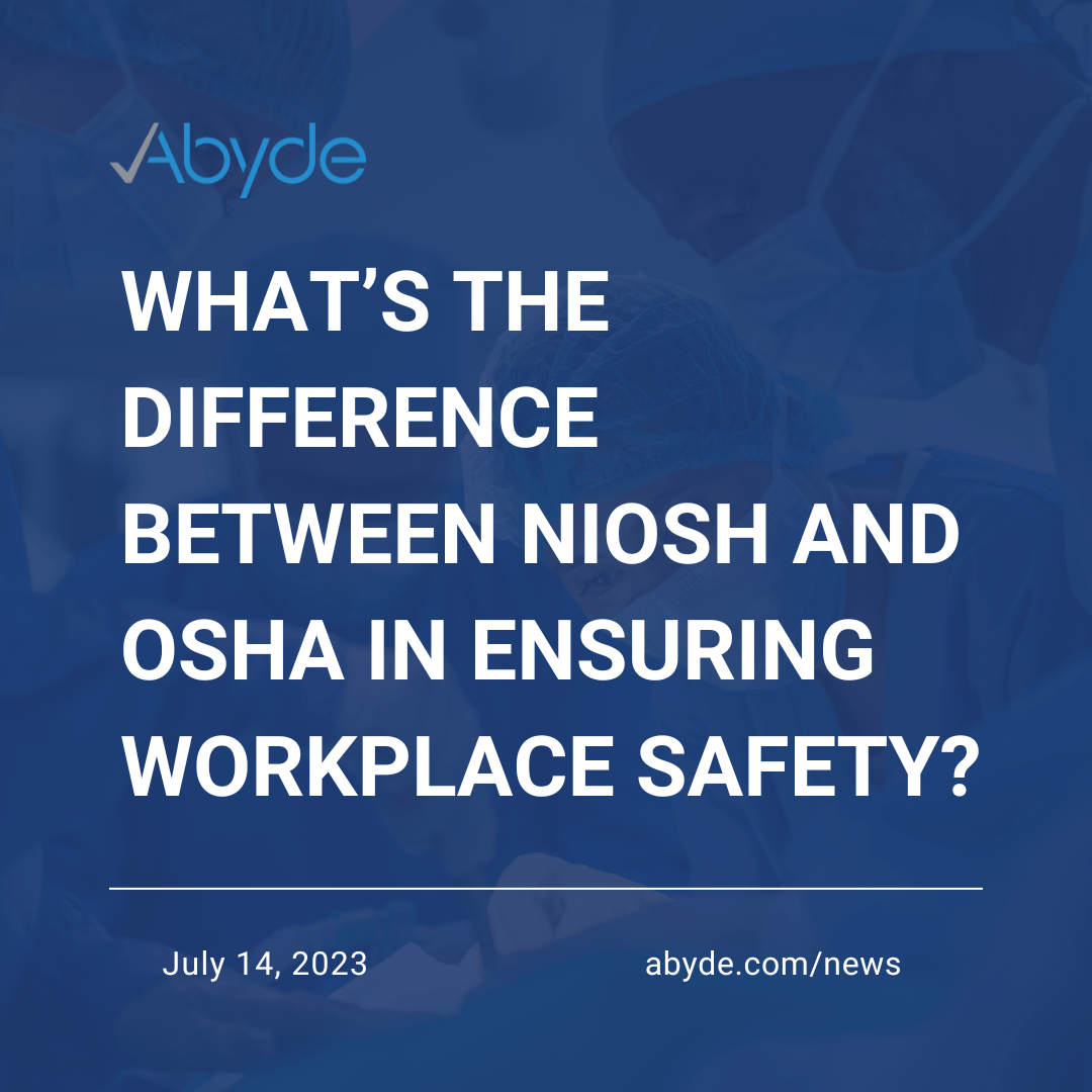 What’s the Difference between NIOSH and OSHA in Ensuring Workplace Safety?