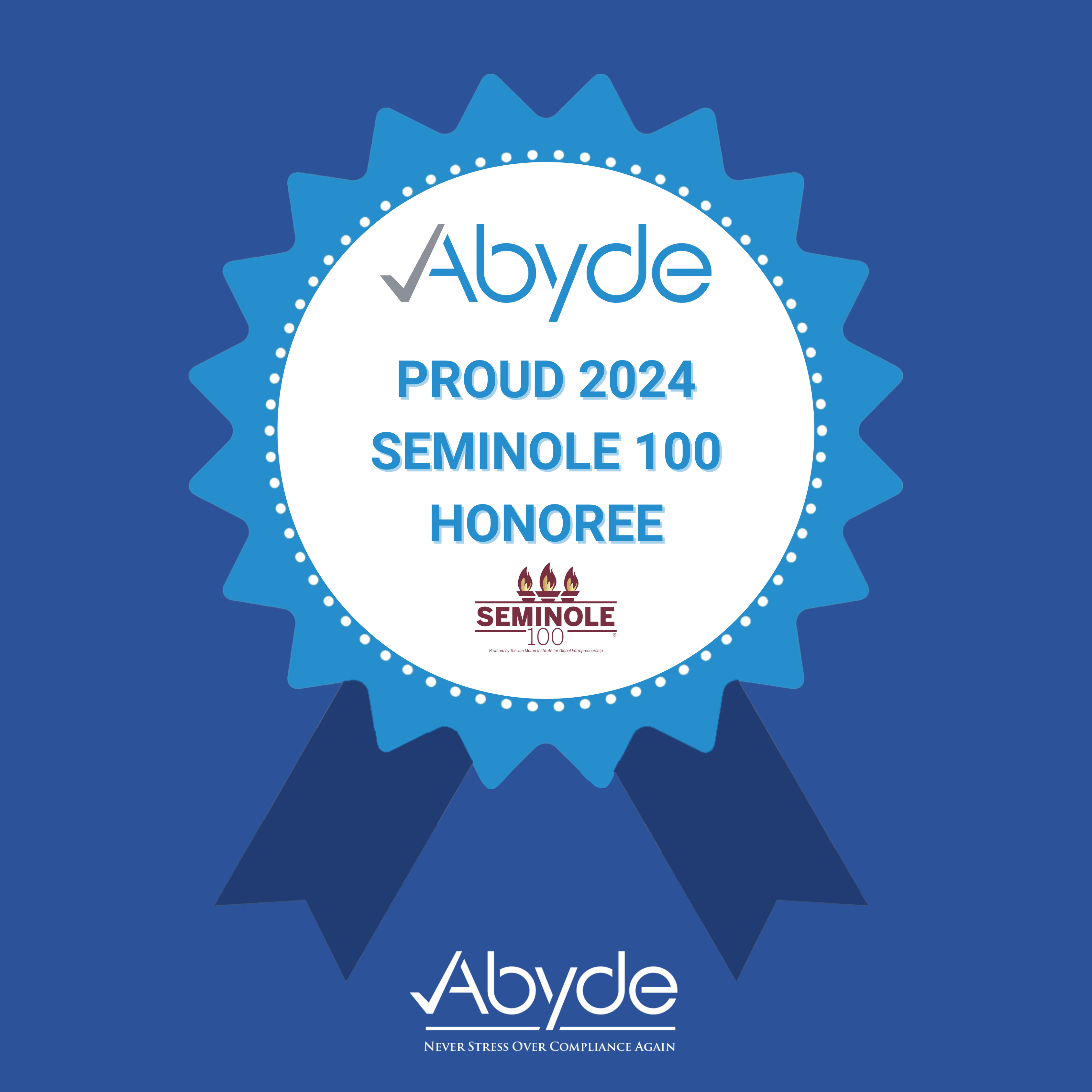 Abyde Honored in the 2024 Florida State University Seminole 100