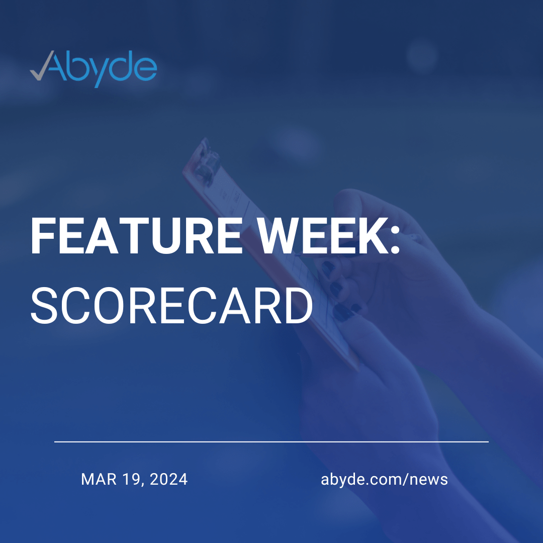 Abyde Feature Week: Scorecard