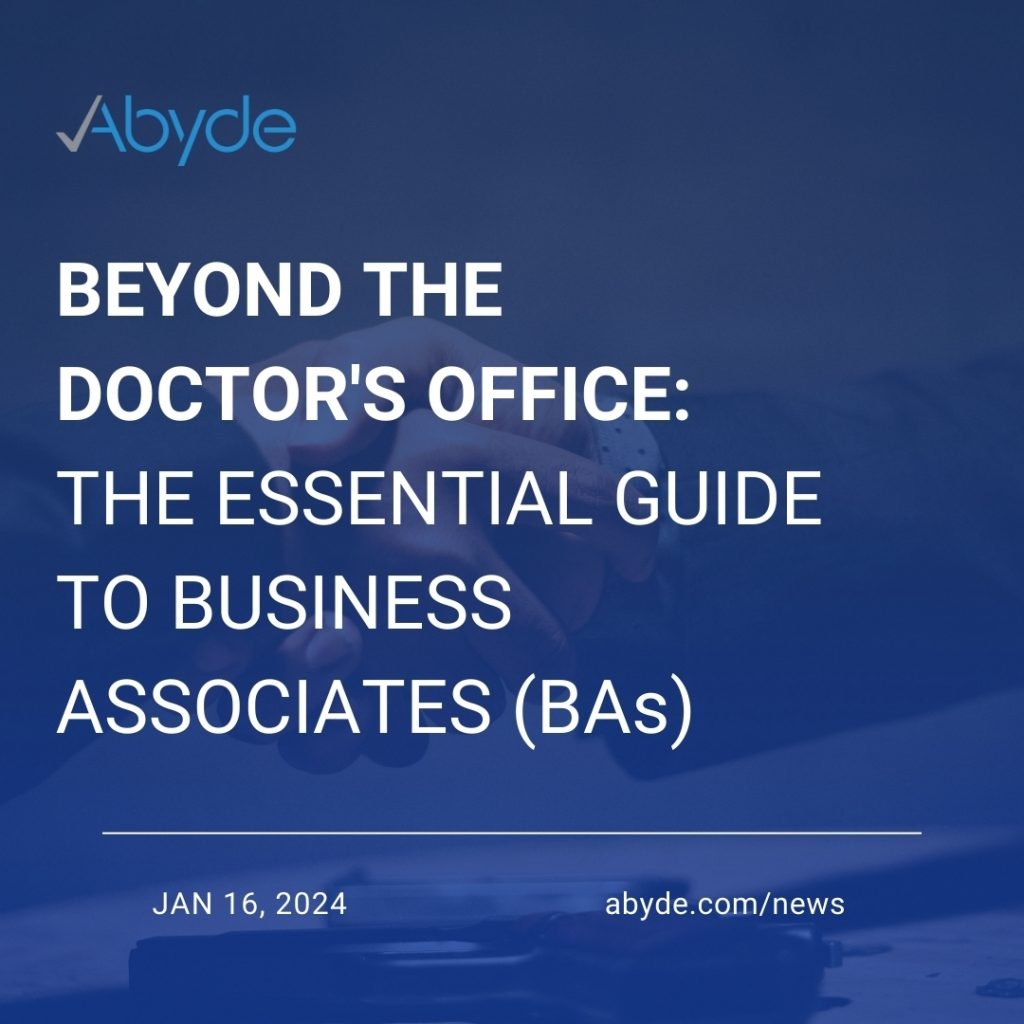 Guide to Business Associates