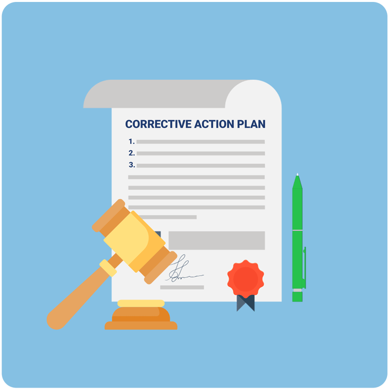 What is a HIPAA Corrective Action Plan?