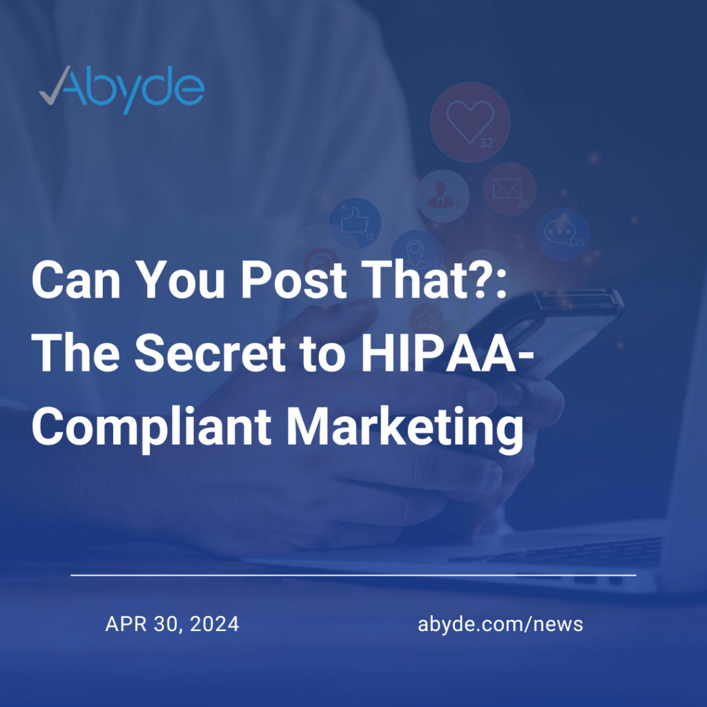 HIPAA Compliant Marketing