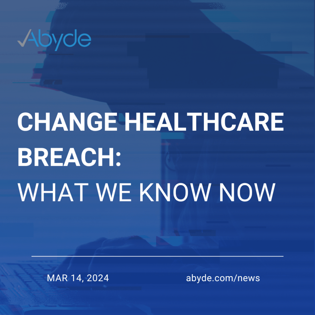 Change Healthcare Breach Update