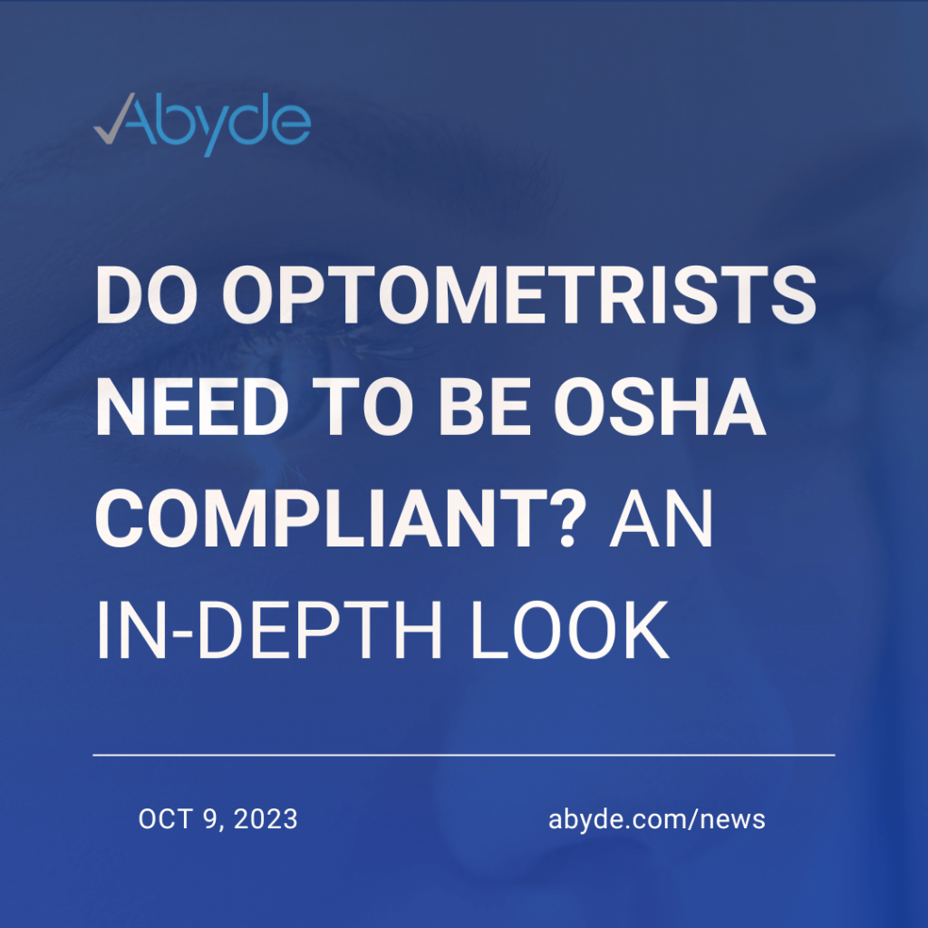 OSHA for Optometrists