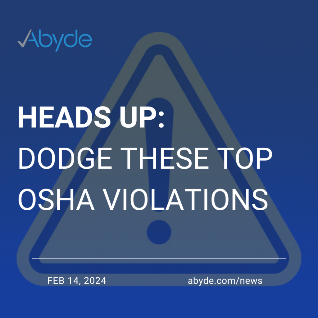 Top Healthcare OSHA Violations