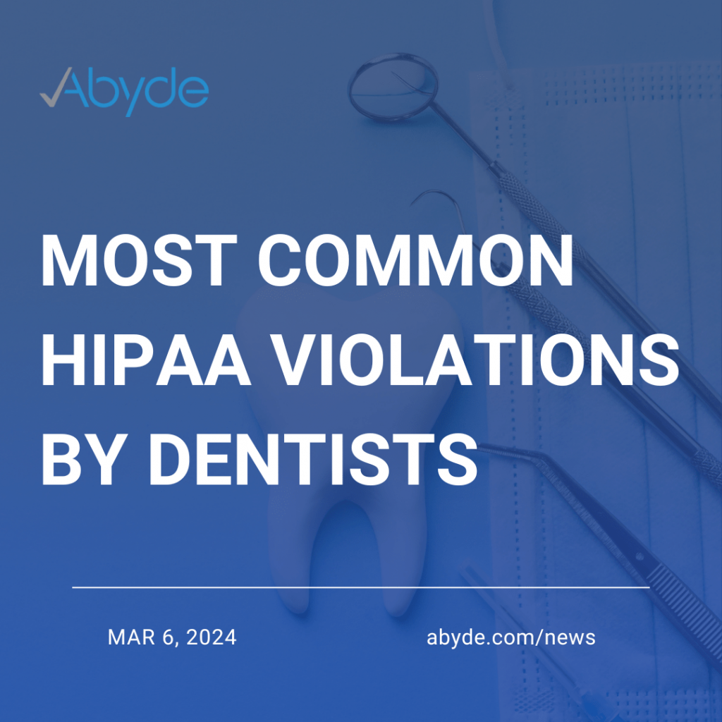 Common Dental HIPAA Violations