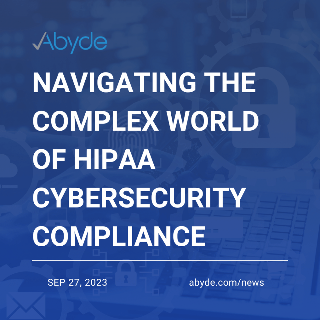 HIPAA Cybersecurity Compliance