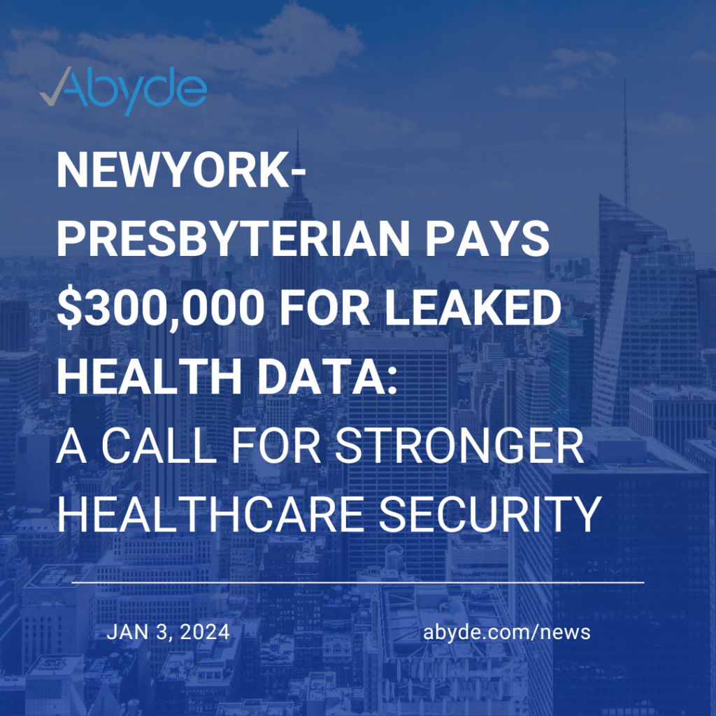 NewYork-Presbyterian HIPAA Fine