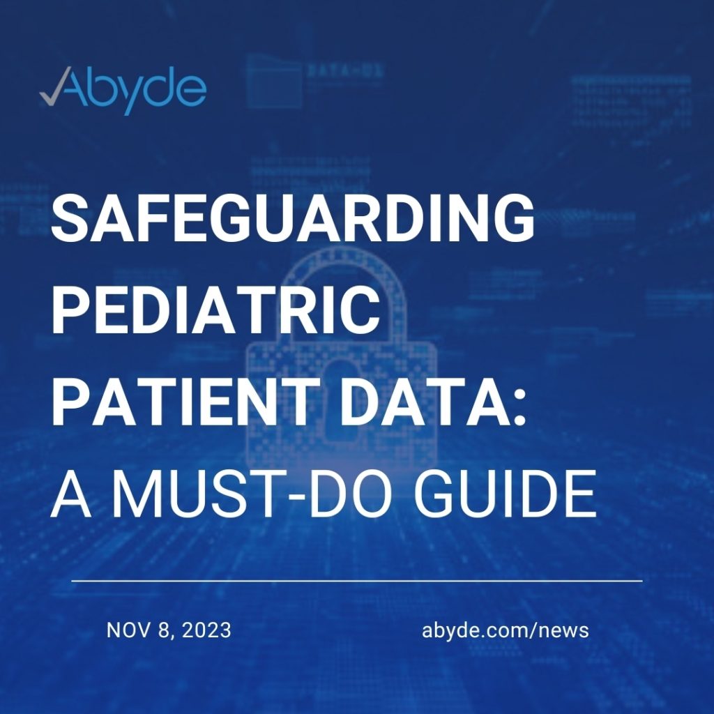 Pediatric Patient Data and HIPAA