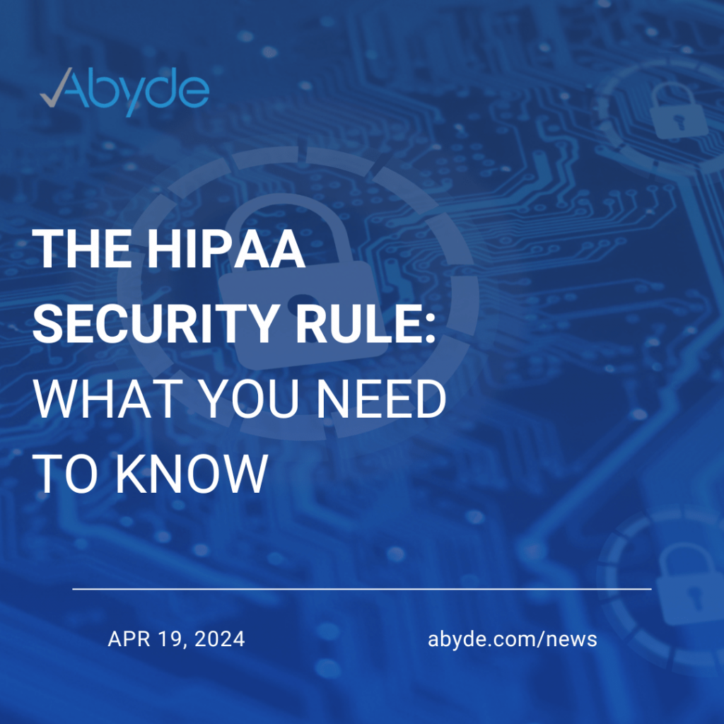 HIPAA Security Rule