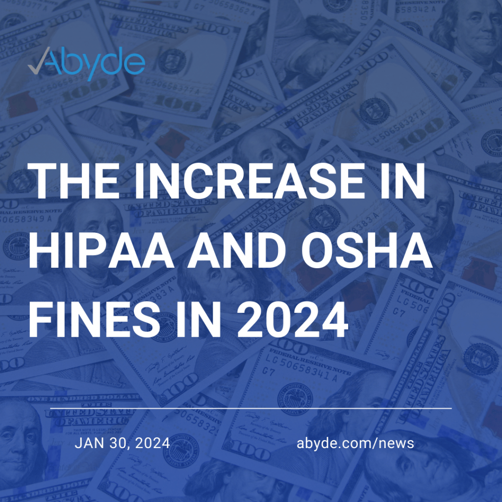 2024 HIPAA and OSHA Fines