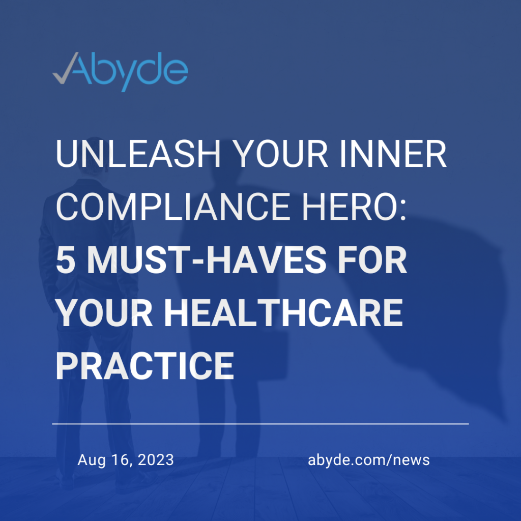 5 must-haves for your healthcare practice