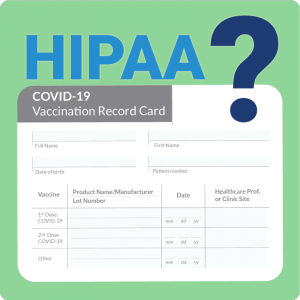 Vaccination Status & HIPAA