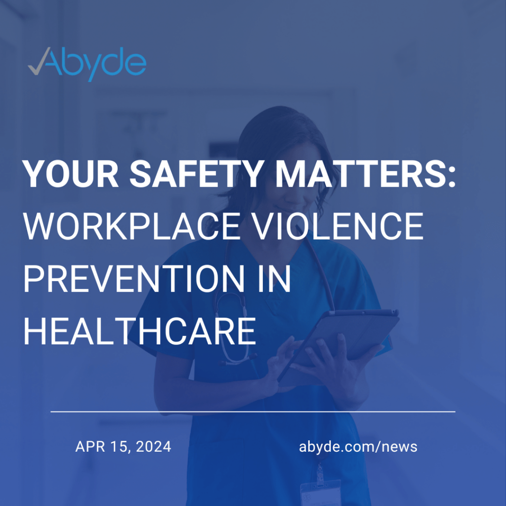 Healthcare Workplace Violence Prevention