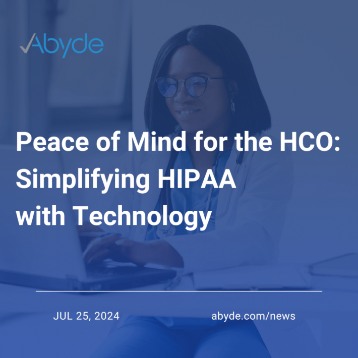 Simplifying HIPAA with Technology