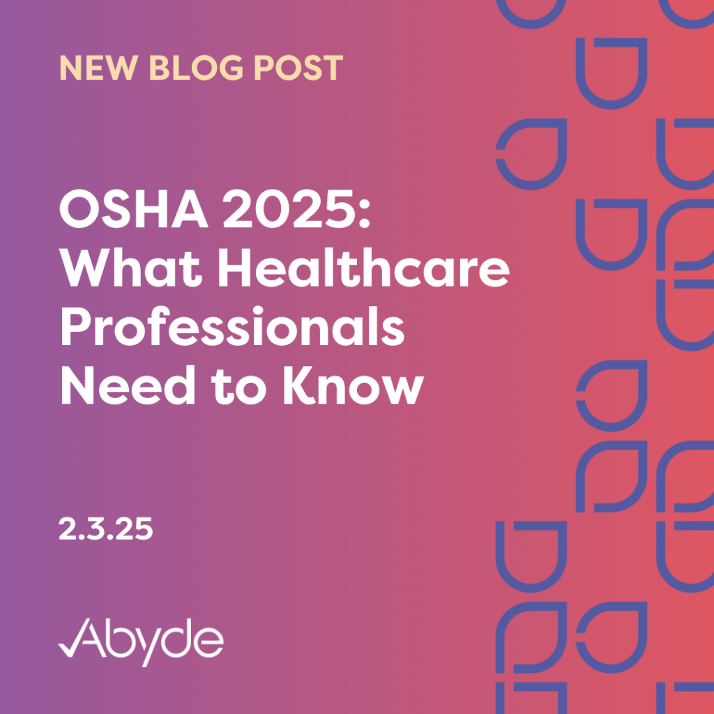 2025 OSHA Healthcare Updates