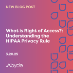 HIPAA Right of Access