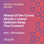 Abyde Updates 2024-2025
