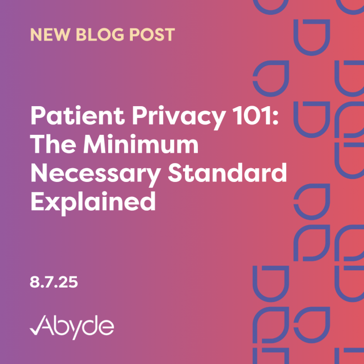 HIPAA Minimum Necessary Standard