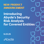 Security Risk Analysis software for healthcare