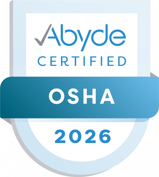 2026 OSHA Badge